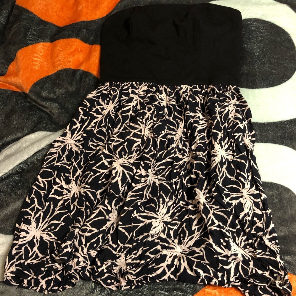 Summer strapless dress